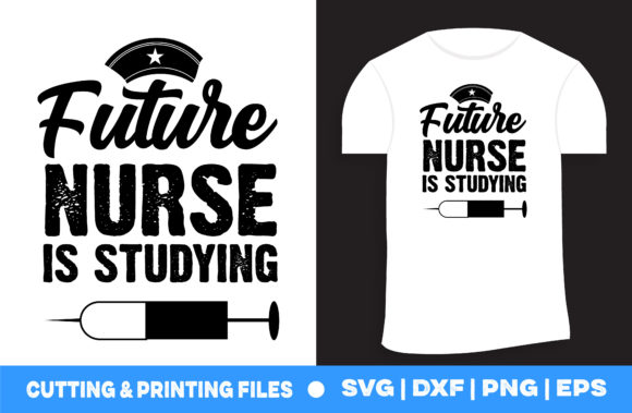 Future Nurse is Studying: Graphics for Print Templates