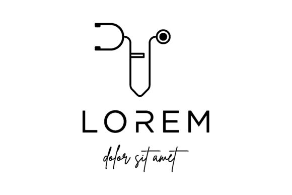 Medical Doctor Logo Vector Design for Graphics and Logos