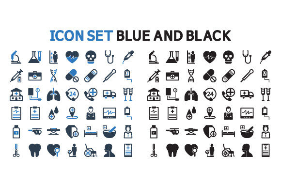 Medical Icon Set: Graphics for Web