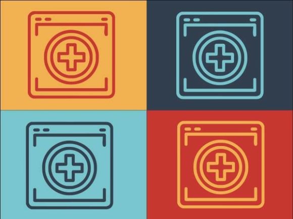 Medical Webpage Graphics and Logos for Crafters