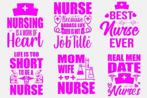 Nurse Bundle: Graphics & Print Templates