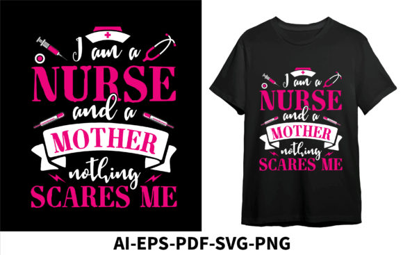 Nurse & Mother Graphics for T-Shirt Designs