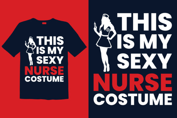 Nurse T-shirt Design 005: Graphics & Print Templates