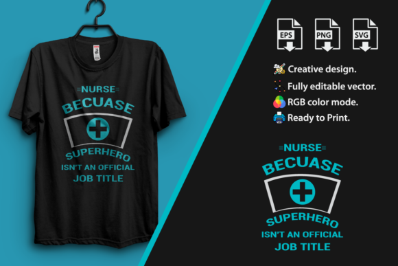 Nurse T-Shirt Design: Graphics for T-Shirt Designs