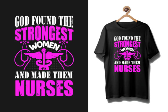 Nurse Typography T-Shirt: Graphics for Branding