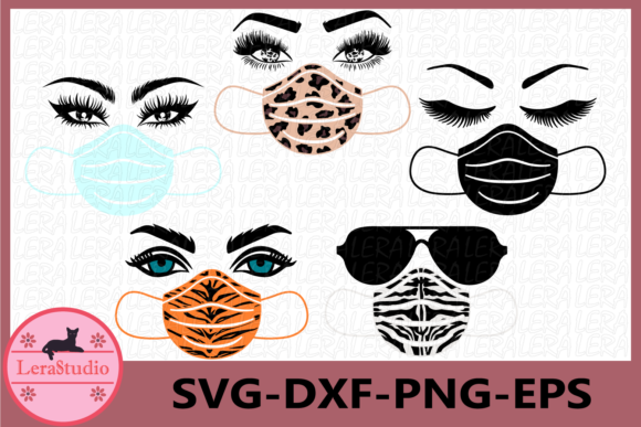Review: Face Mask, Eyelashes, Medical Mask Design
