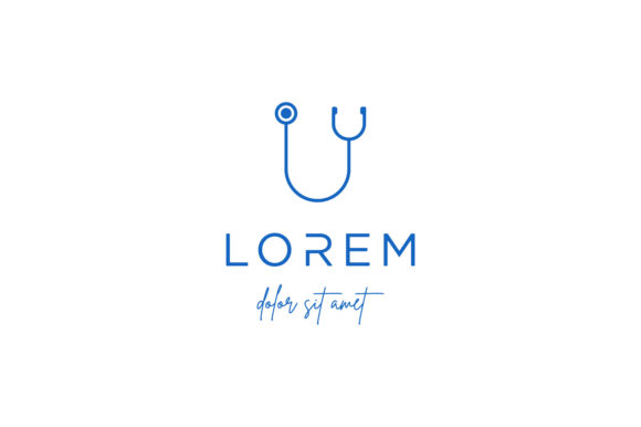 Review: Letter U Stethoscope Medical Logo for Embroidery