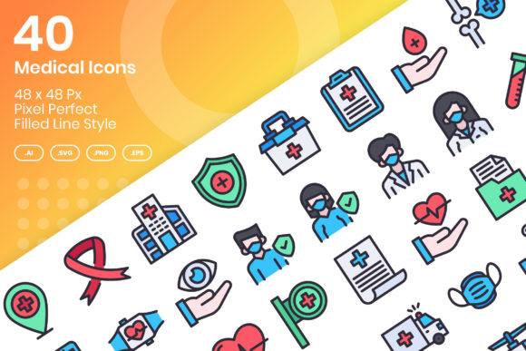 Reviewing 40 Medical Icons for Embroidery Use