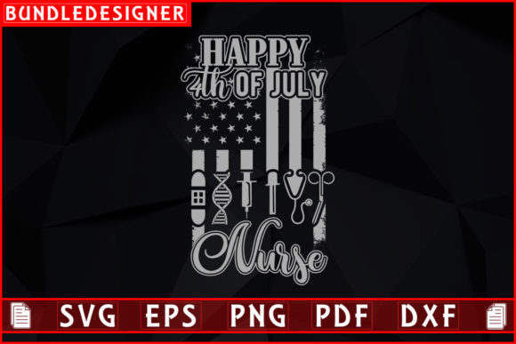 Reviewing the Happy 4th of July Nurse Design