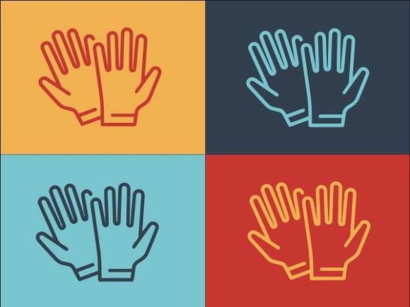 Surgical Medical Gloves: Graphics and Logos
