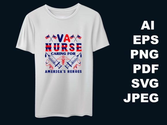 VA Nurse Caring Graphics & Print Templates